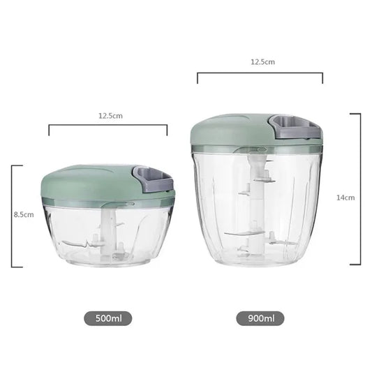 Pearl Haven - Manual Food Chopper 500/900ML